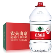 农夫山泉(NONGFU SPRING)5L天然饮用水 箱装5L*4桶/箱